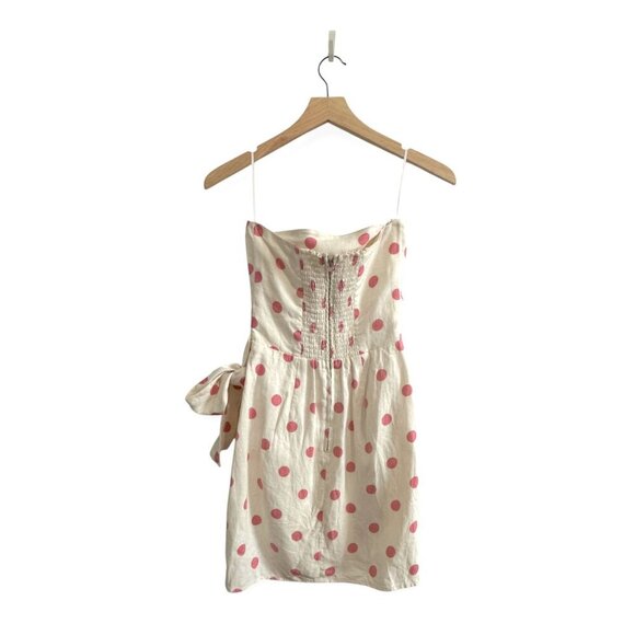 Reformation Turnip Dress - Andie, Linen mini dress,‎ Size 0 - Picture 2 of 15
